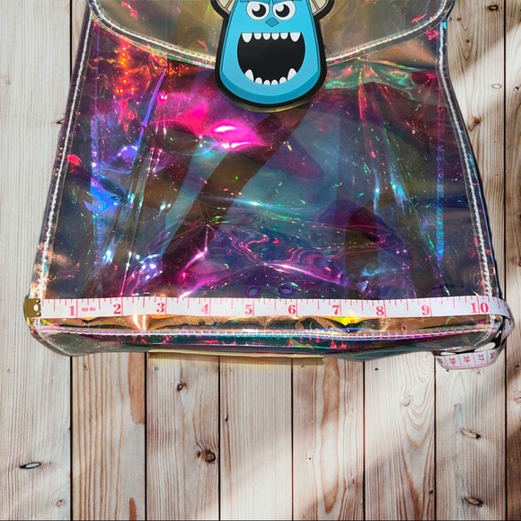Disney Monster's Inc Holographic Backpack. NWOT - Picture 8 of 10